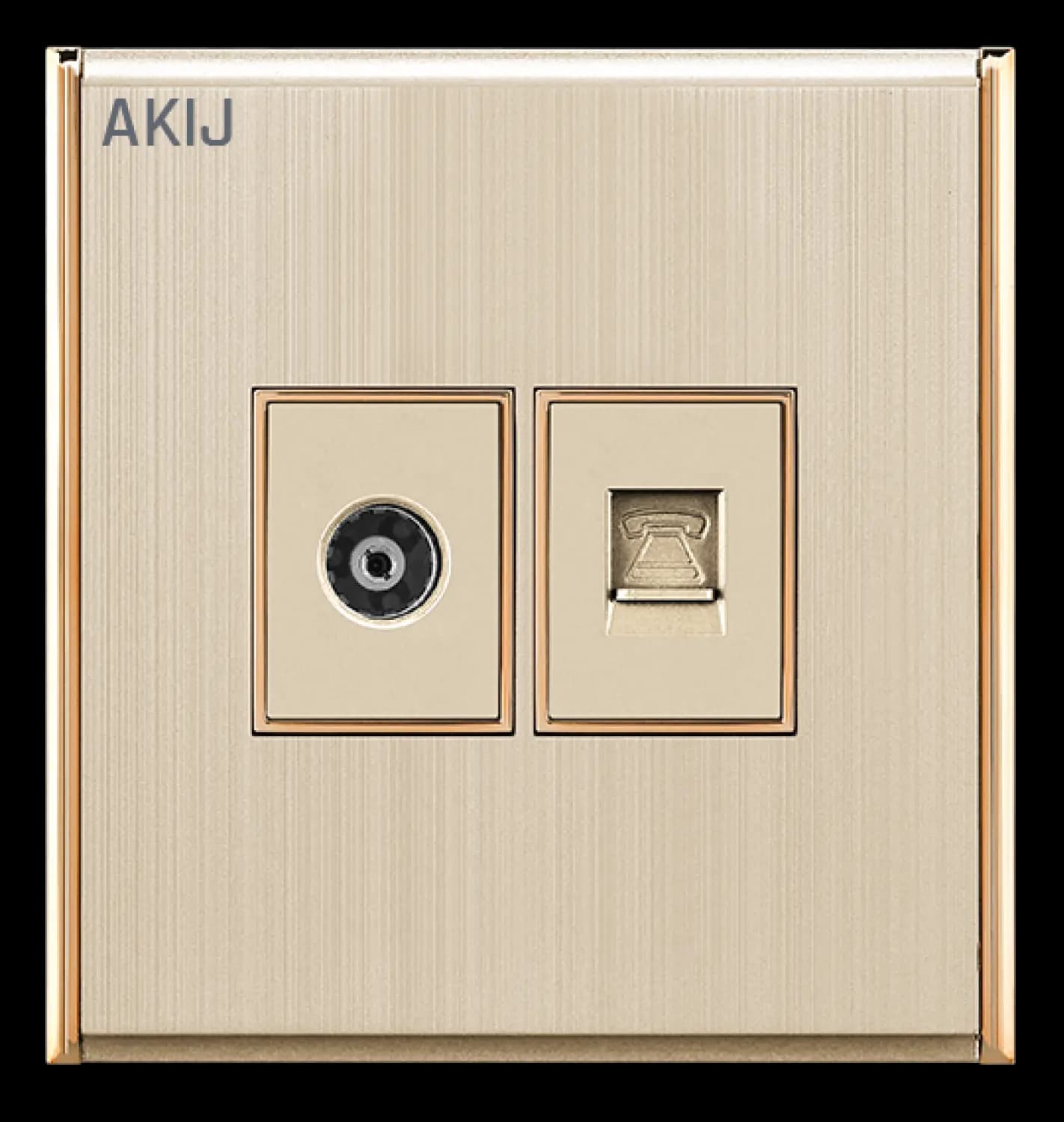 Akij Aura TV And Telephone Socket
