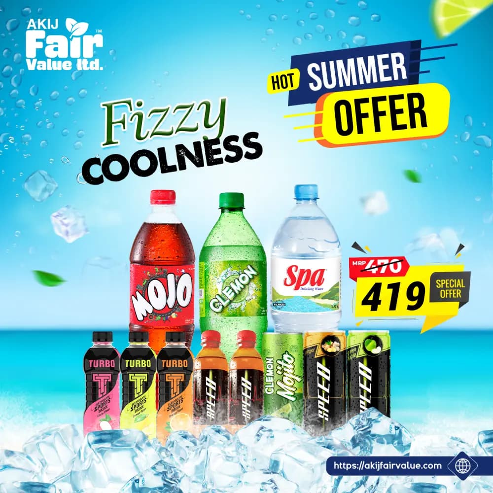 Fizzy coolness