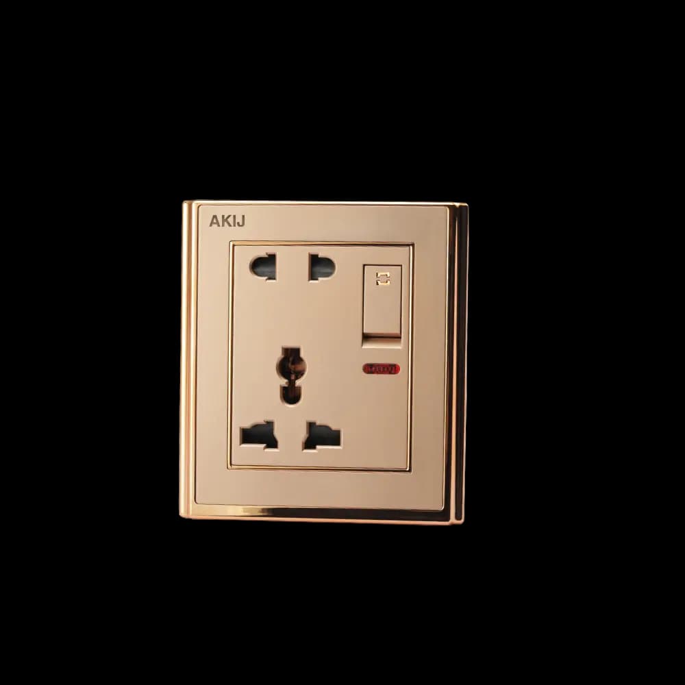 Akij Innova Multi Socket With Switch, 13A