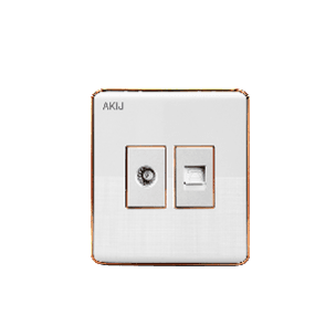 Akij Delight TV And Telephone Socket
