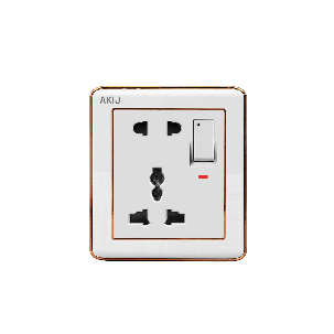 Akij Delight Multi Socket With Switch, 13A