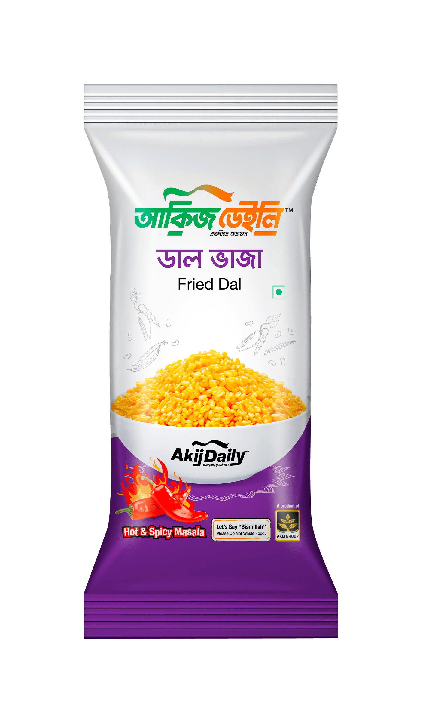 Akij Daily Fried Dal 12 gm