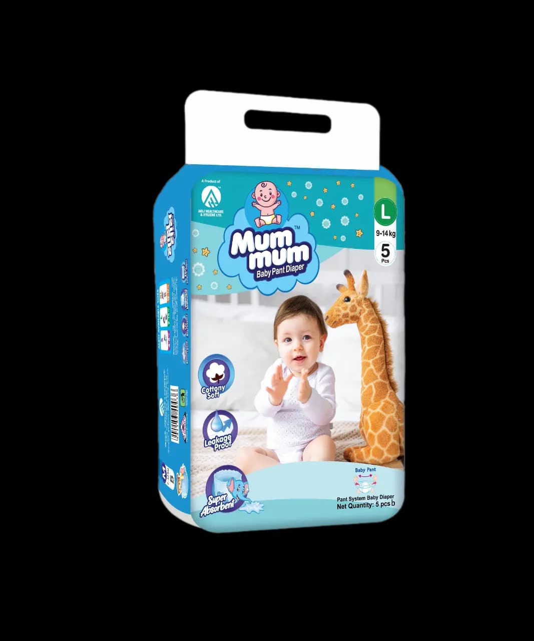 MumMum Baby Pant Diaper- XXL-4