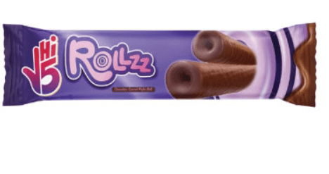 Rollzz chocolate coated wafer 8gm