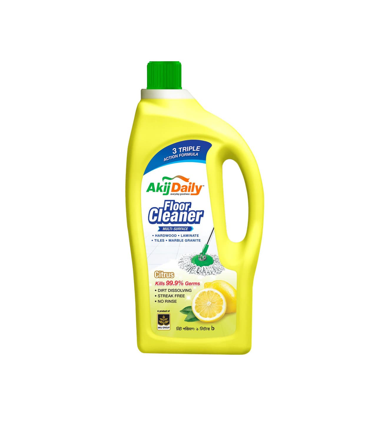 Akij Daily  Floor Cleaner Citrus-Multi-Surface
