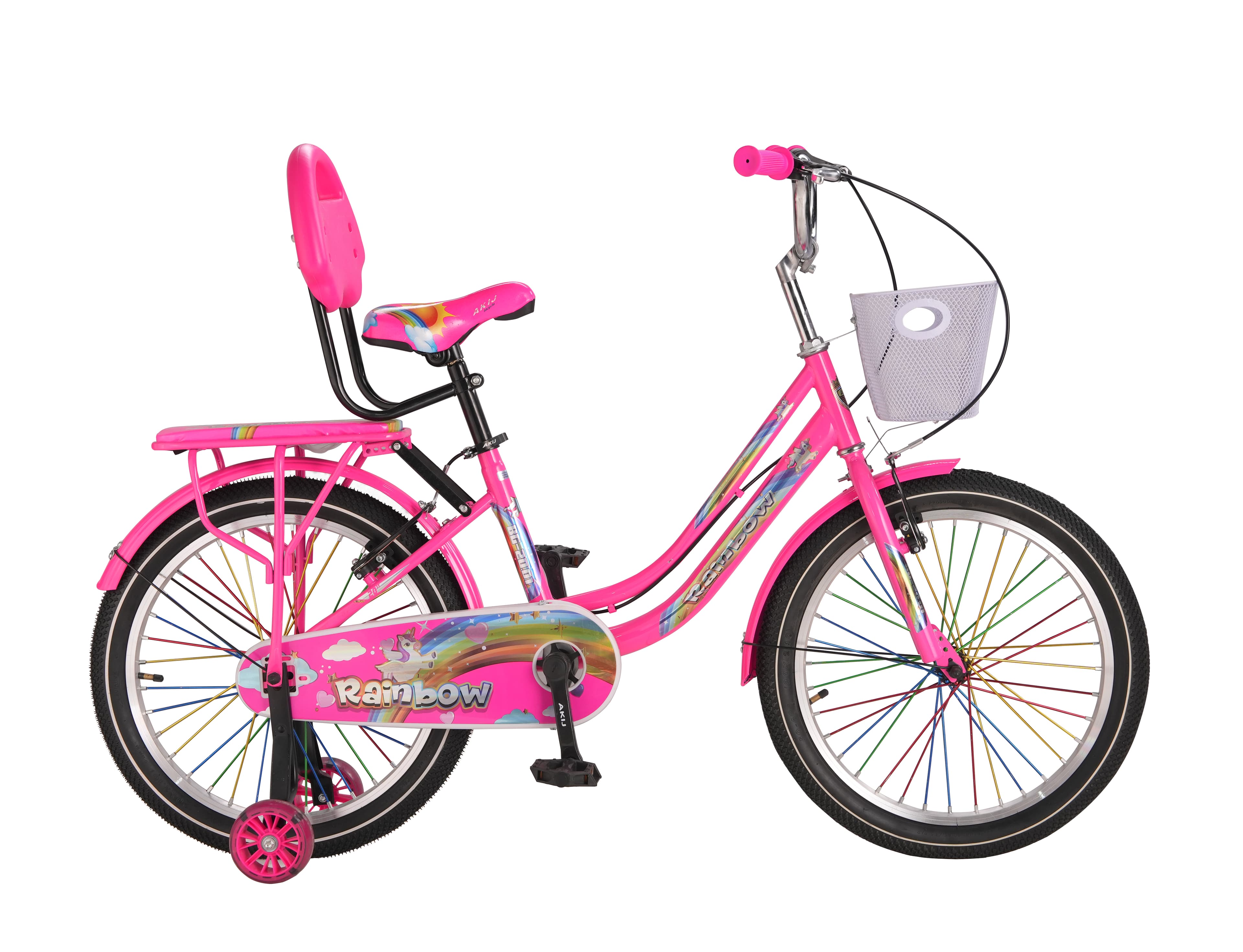AKIJ STEEL 1-Speed 20 Rainbow Pink