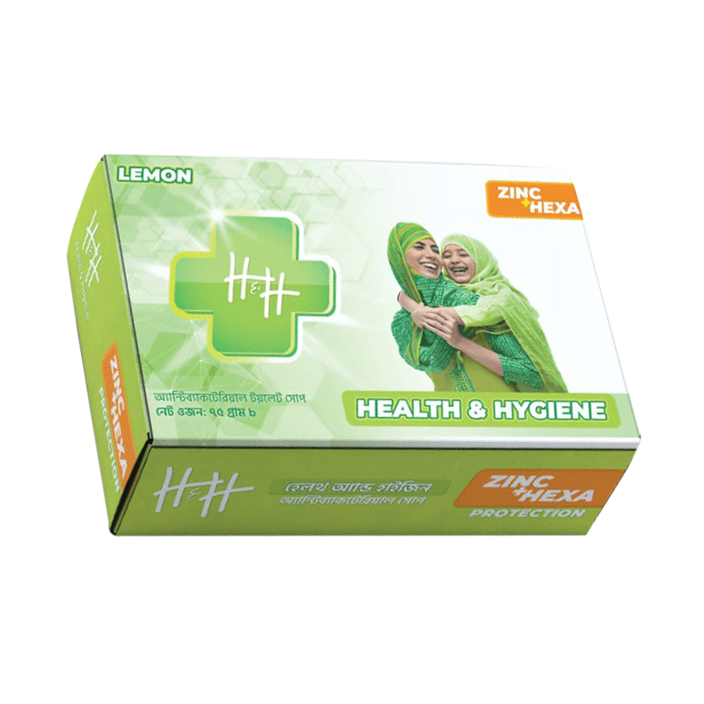 H&H Antibacterial Soap-Lemon 75 gm