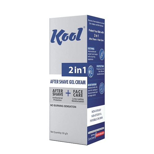 Kool 2 in 1 After Shave Gel Cream 50ml
