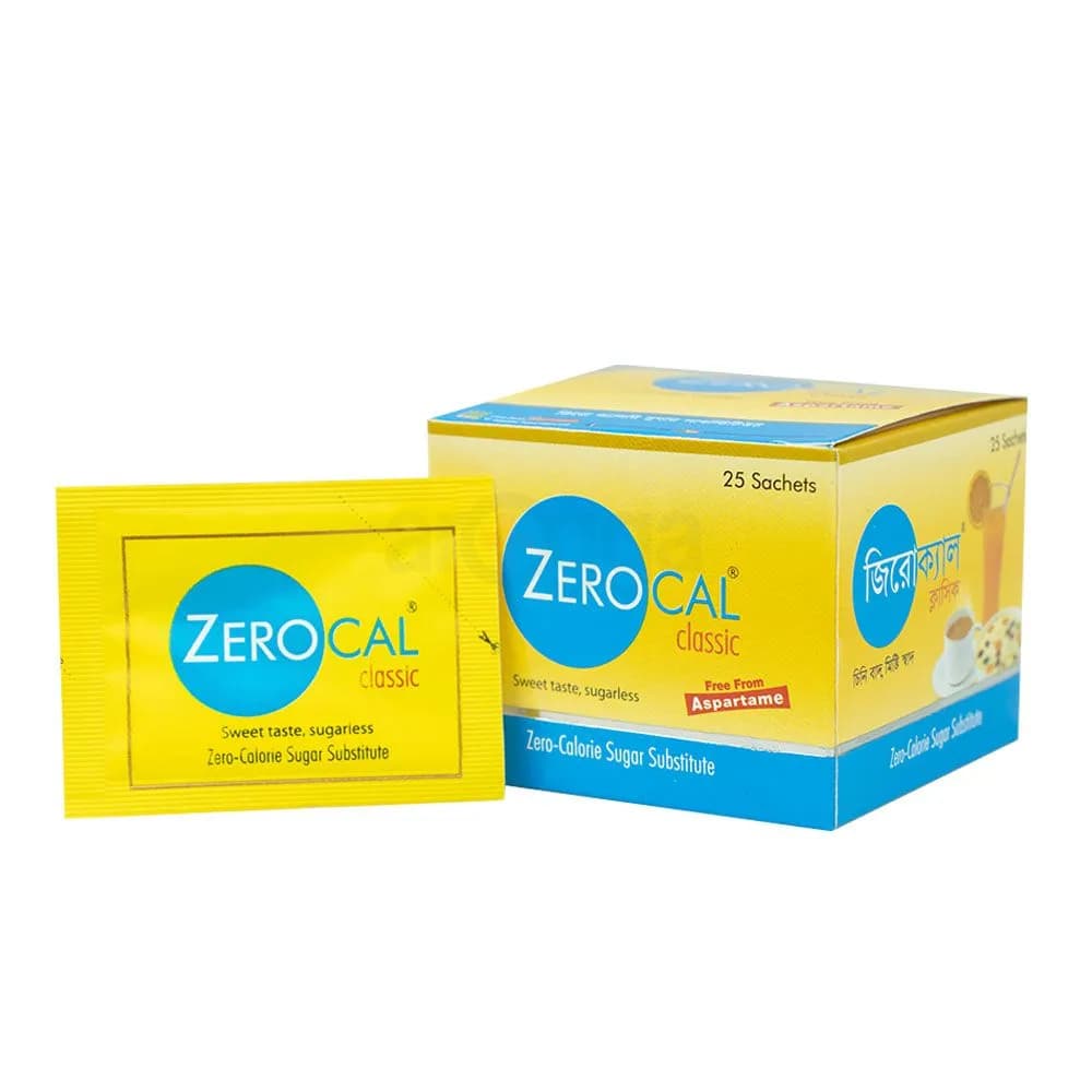 Zerocal Classic Sachet (25 sachets)