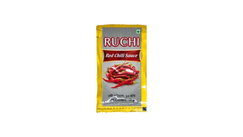 Ruchi Red Chilli Sauce 8gm