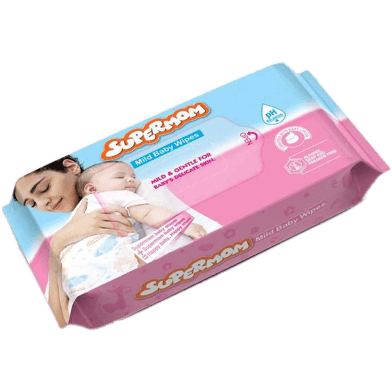 Supermom Mild Baby Wipes 20pcs