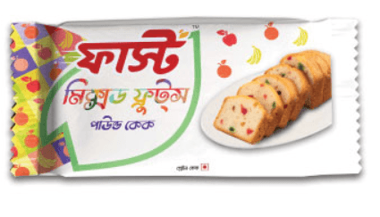 Fast Mixed Fruit Pound Cake -70gm